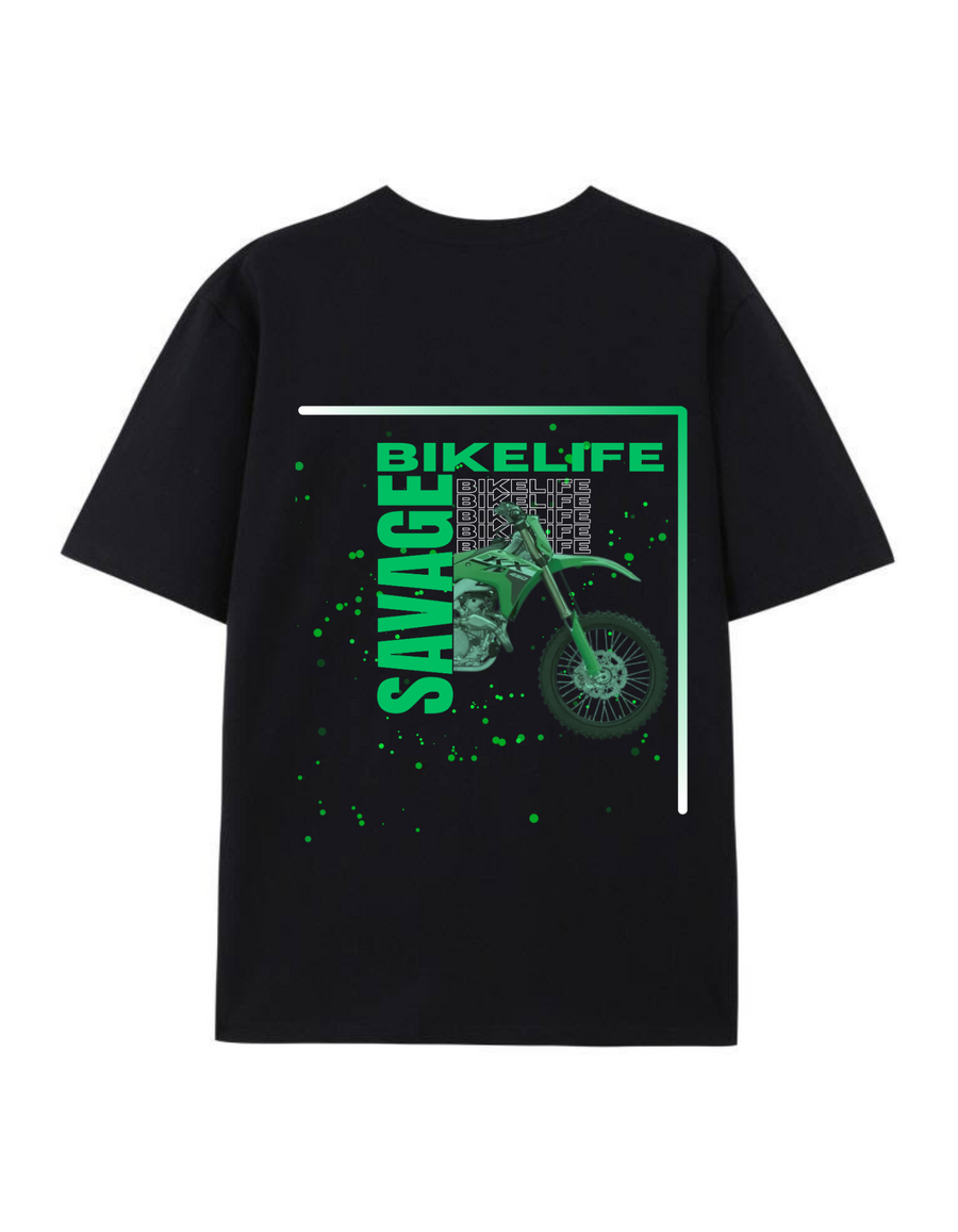 Tee-shirt à manches courtes SAVAGE KX - Noir