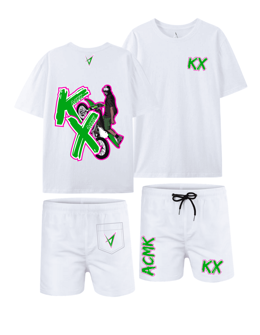 Ensemble KX 50TH summer personnalisé - Blanc