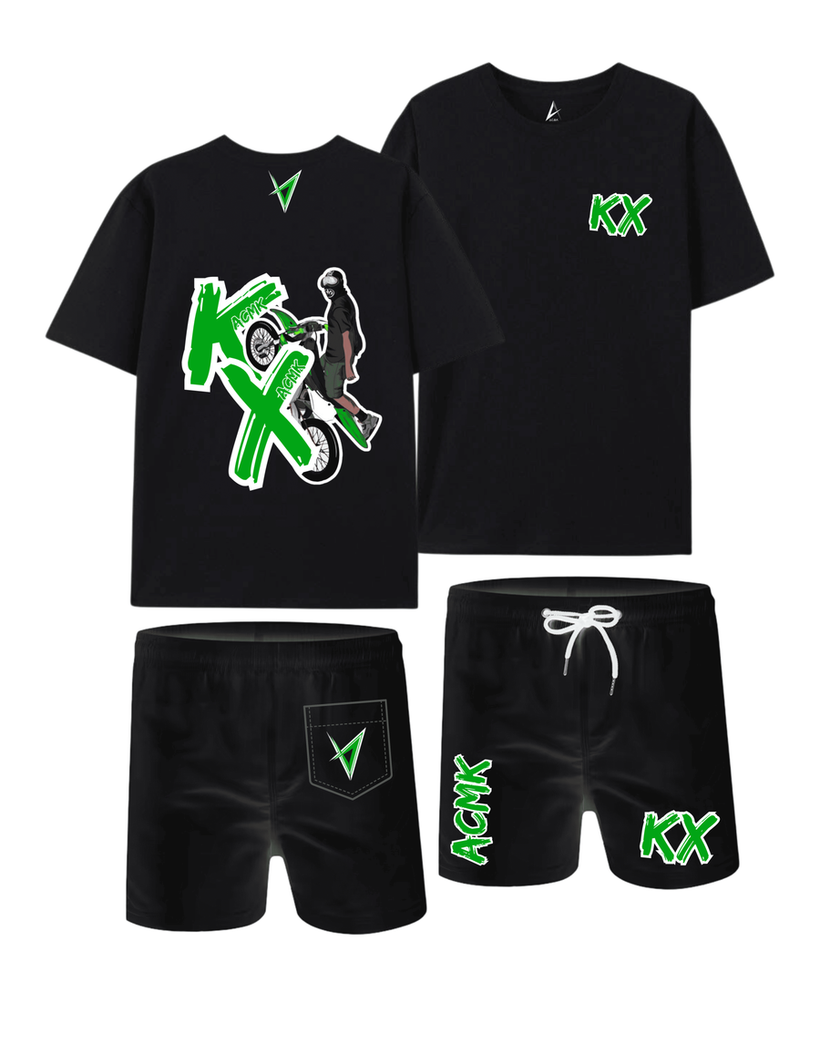 Ensemble KX summer personnalisé - Noir